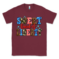 Burgundy sweet land of liberty Classic Tee - AdoDesignShop