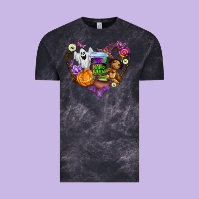 Halloween Vintage Tee Designed By Adodesignshop