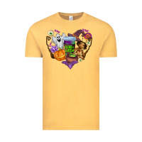 Vintage Mustard halloween Vintage Tee - AdoDesignShop