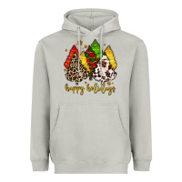 Moon Dust happy holidays with christmas tree Heavyweight Hoodie - MaliasSmallBusiness