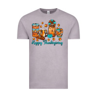 Vintage Zinc happy thanksgiving coffee Vintage Tee - JahusDesignShop