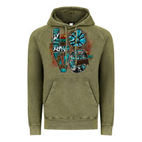 Vintage Olive love Vintage Hoodie - SublimationCraftShop