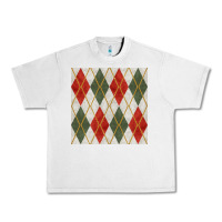 Lunar Rock christmas diamond plaid seamless pattern Urban Heavy Tee - BundleAndBundleShop