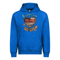 Cobalt American heart southern soul Urban Hoodie - HowdyJamesFarm