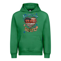 Emerald American heart southern soul Urban Hoodie - HowdyJamesFarm