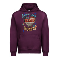 Mauve Wine American heart southern soul Urban Hoodie - HowdyJamesFarm