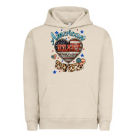 Pigment French Oak American heart southern soul Urban Hoodie - HowdyJamesFarm