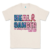 Natural heal cancer with cancer ribbon Classic Tee - AdoDesignShop