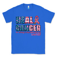True Royal heal cancer with cancer ribbon Classic Tee - AdoDesignShop