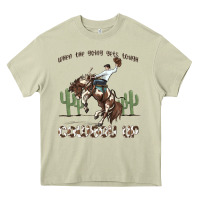 Mossy when the going gets tough cowboy up Heavy Core Tee - MaliasSmallBusiness