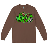 Chestnut st patricks day lucky western hearts Long Sleeve Tee - Artiststas