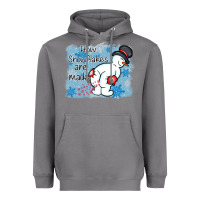 Storm how snowflakes are made winter christmas Heavyweight Hoodie - MaliasSmallBusiness