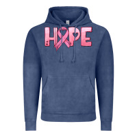Vintage Denim hope and pink ribbon Vintage Hoodie - HRA Design Shop