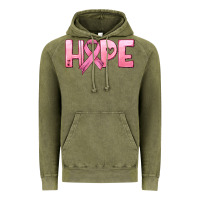 Vintage Olive hope and pink ribbon Vintage Hoodie - HRA Design Shop