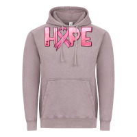 Vintage Zinc hope and pink ribbon Vintage Hoodie - HRA Design Shop