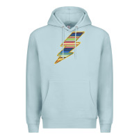 Blue Mist Yellow Aztec Patterned Lightning Premium Hoodie - Bettercallsaul