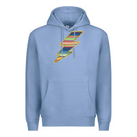 Colony Blue Yellow Aztec Patterned Lightning Premium Hoodie - Bettercallsaul