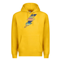Lemon Yellow Aztec Patterned Lightning Premium Hoodie - Bettercallsaul
