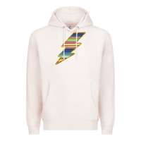 Pale Pink Yellow Aztec Patterned Lightning Premium Hoodie - Bettercallsaul