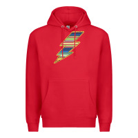Red Yellow Aztec Patterned Lightning Premium Hoodie - Bettercallsaul