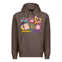 Coffee teacher stuff Premium Hoodie - JahusDesignShop