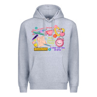 Heather Grey teacher stuff Premium Hoodie - JahusDesignShop