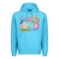 Ocean Blue teacher stuff Premium Hoodie - JahusDesignShop