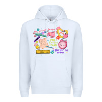 White teacher stuff Premium Hoodie - JahusDesignShop