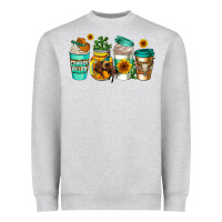 Heather Grey arizona coffee cups Heavyweight Sweatshirt - AdoDesignShop