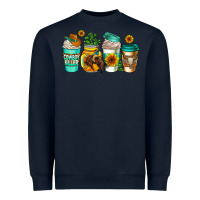 Navy arizona coffee cups Heavyweight Sweatshirt - AdoDesignShop