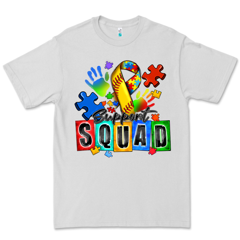 Softball Support Squad Autism Premium Tee by Zillion Design Studio | Teevron