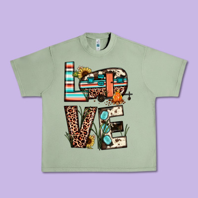 Love Camp Urban Heavy Tee Designed By Jahusdesignshop