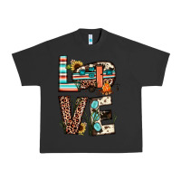 Pigment Black love camp Urban Heavy Tee - JahusDesignShop