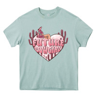 Arona future cowgirl Heavy Core Tee - MaliasSmallBusiness
