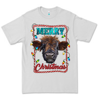 Dove Grey Merry Christmas Calf Premium Tee - RanaPortraitStore