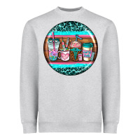 Heather Grey nurse car coasters Heavyweight Sweatshirt - AdoDesignShop