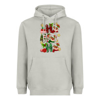 Moon Dust ho ho ho reindeer Heavyweight Hoodie - MaliasSmallBusiness