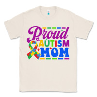 Natural Proud Autism Mom Classic Tee - CowhideDigitalArt
