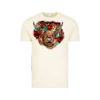 Vintage Arctic christmas cow gemstone Vintage Tee - JahusDesignShop