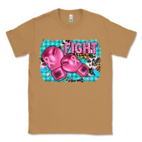 Toasted Coconut fight with boxing gloves and cancer ribbon Classic Tee - AdoDesignShop