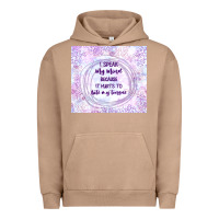 Pigment Burro it hurts to bite my tongue Urban Hoodie - TumblerDesignByShophia