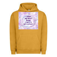 Pigment Peanut Butter it hurts to bite my tongue Urban Hoodie - TumblerDesignByShophia