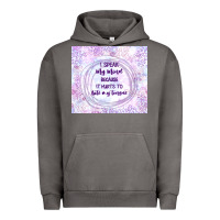 Pigment Tornado it hurts to bite my tongue Urban Hoodie - TumblerDesignByShophia