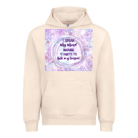 Sandshell it hurts to bite my tongue Urban Hoodie - TumblerDesignByShophia