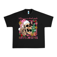 Black when you're dead inside but it's christmas Urban Heavy Tee - AdoDesignShop