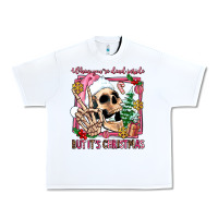 White when you're dead inside but it's christmas Urban Heavy Tee - AdoDesignShop