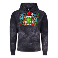 Cloud Black joy green gnomes Vintage Hoodie - FaDigitalArtStudio