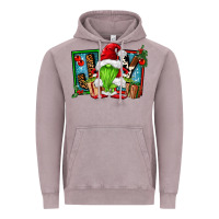 Vintage Zinc joy green gnomes Vintage Hoodie - FaDigitalArtStudio