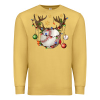 Antique Gold Baseball Horn Christmas Premium Sweatshirt - BundleAndBundleShop