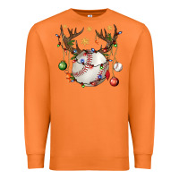 Carrot Baseball Horn Christmas Premium Sweatshirt - BundleAndBundleShop